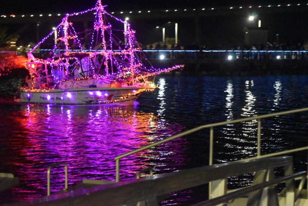 Topsail Area Christmas Flotilla Event